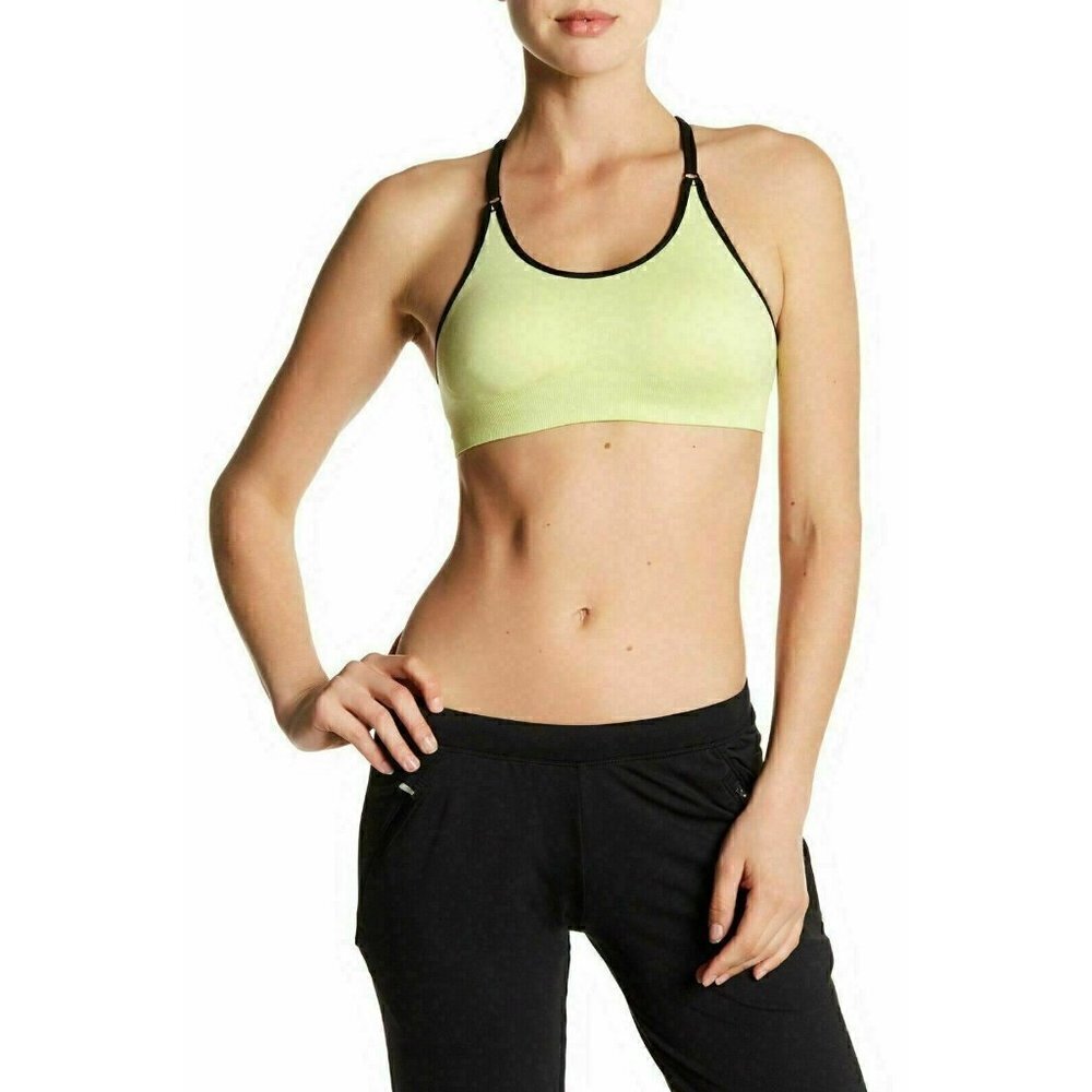 ASICS Womens Green Pistachio Seamless Active Casual Racerback Bra Size XS/S - Picture 2 of 9
